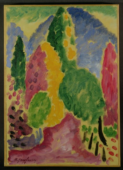 Variation, 1914 von Alexej von Jawlensky